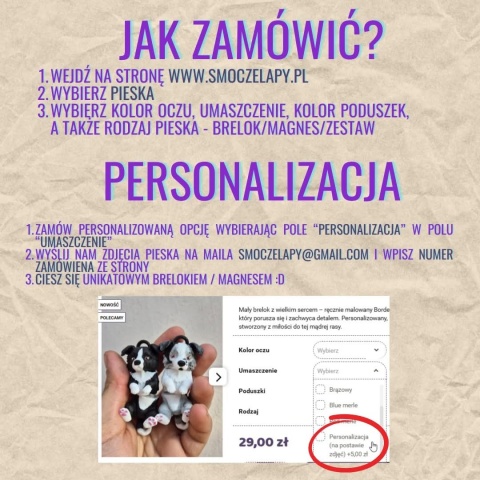 Owczarek niemiecki - Brelok / Magnes Owczarek niemiecki - Brelok / Magnes